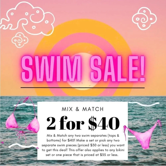 NEW! Retro Floral & Butterfly Print Knotted Halter Bikini Top - Picture 13 of 13